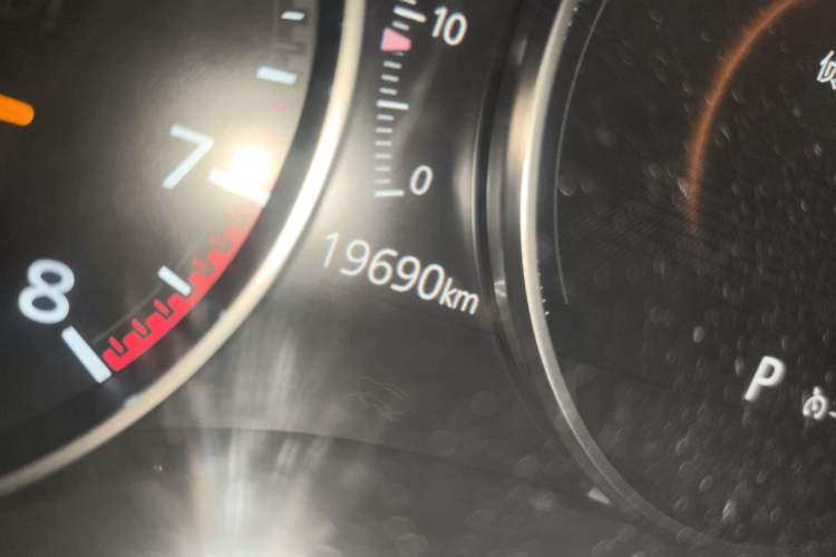 Used Mazda 3 Axela 2021 2.0L Automatic ZhiXuan Edition Odometer Close Up