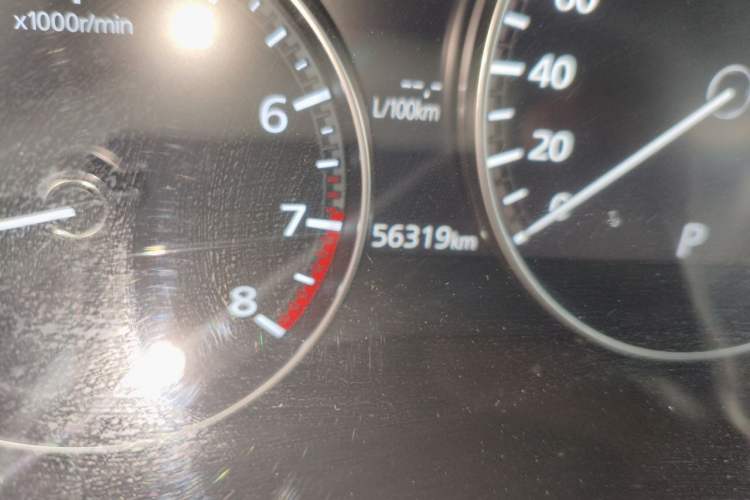 Used Mazda 3 Axela 2021 2.0L Automatic Zhiya Edition Odometer Close Up