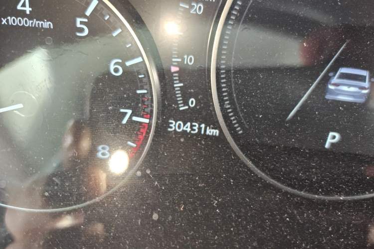 Used Mazda 3 Axela 2021 2.0L Automatic Zhiqing Edition Odometer Close Up