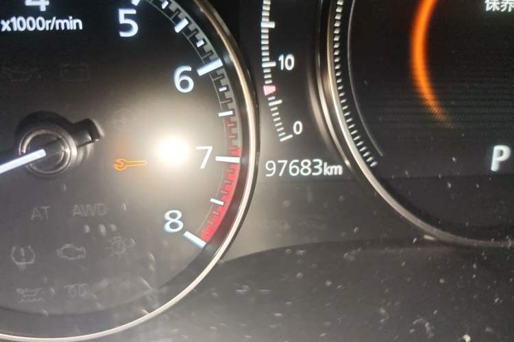 Used Mazda 3 Axela 2021 1.5L Automatic ZhiMei Edition Odometer Close Up