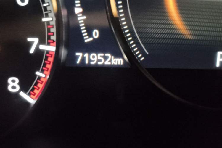 Used Mazda 3 Axela 2021 2.0L Automatic Zhiya Edition Odometer Close Up