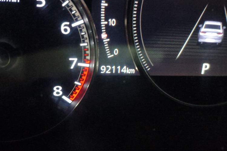 Used Mazda 3 Axela 2021 2.0L Automatic Zhiya Edition Odometer Close Up