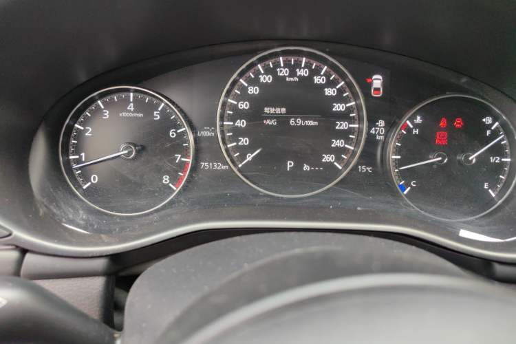 Used Mazda 3 Axela 2021 2.0L Automatic ZhiXuan Edition Odometer Close Up
