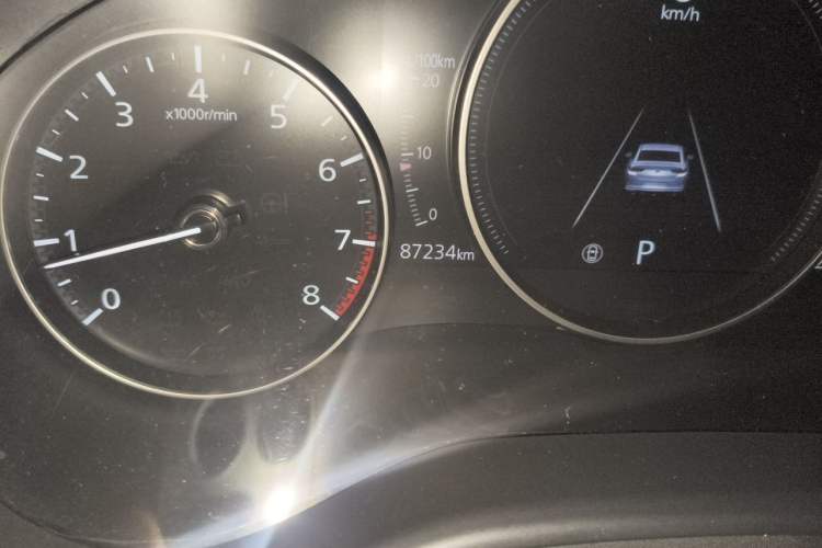 Used Mazda 3 Axela 2021 2.0L Automatic Zhiyao Edition Odometer Close Up