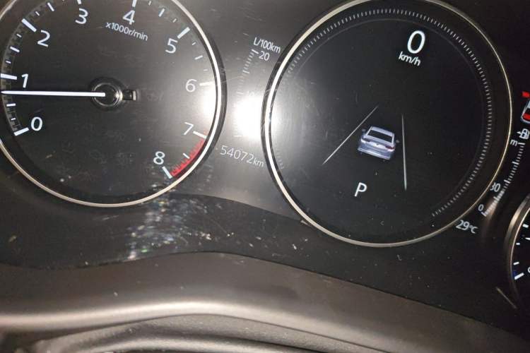 Used Mazda 3 Axela 2021 2.0L Automatic ZhiXuan Edition Odometer Close Up