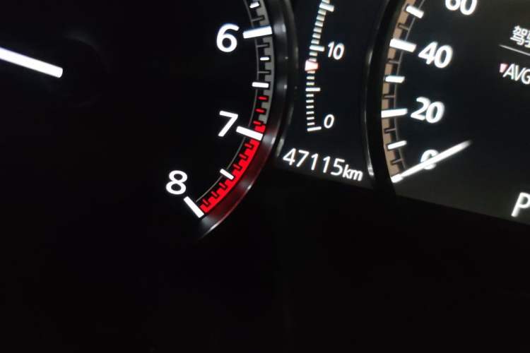Used Mazda 3 Axela 2021 2.0L Automatic ZhiXuan Edition Odometer Close Up