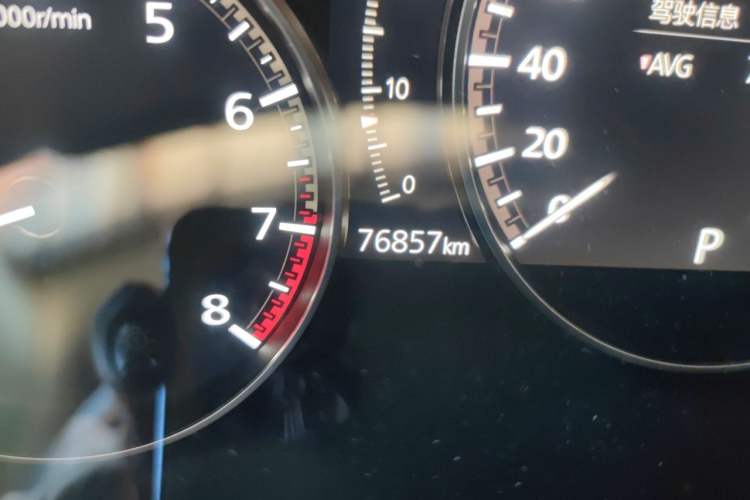 Used Mazda 3 Axela 2021 2.0L Automatic Zhiya Edition Odometer Close Up