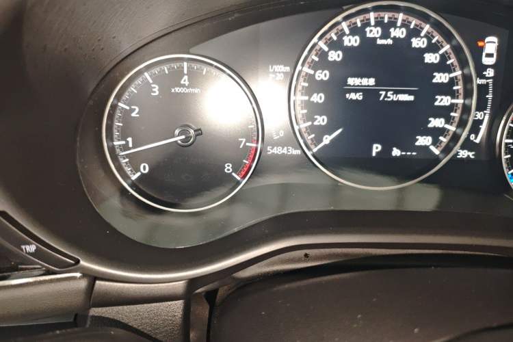 Used Mazda 3 Axela 2021 2.0L Automatic Zhiya Edition Odometer Close Up