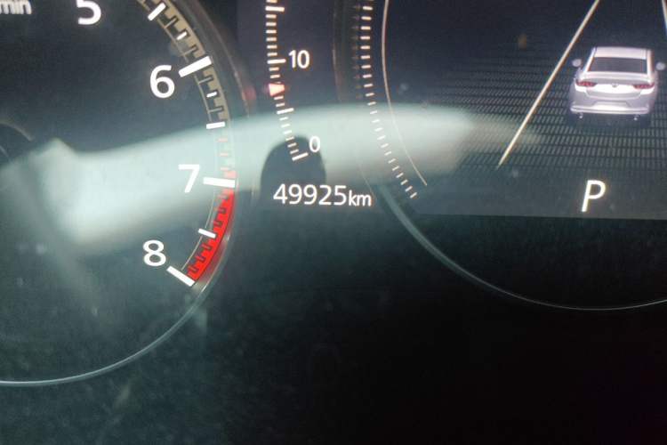 Used Mazda 3 Axela 2021 2.0L Automatic Zhiqing Edition Odometer Close Up