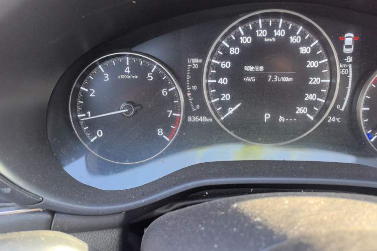 Used Mazda 3 Axela 2021 2.0L Automatic ZhiXuan Edition Odometer Close Up