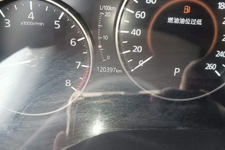 Used Mazda 3 Axela 2021 1.5L Automatic Zhiyue Edition Odometer Close Up
