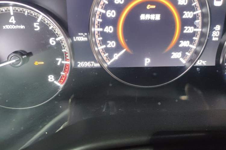 Used Mazda 3 Axela 2021 2.0L Automatic Zhiya Edition Odometer Close Up