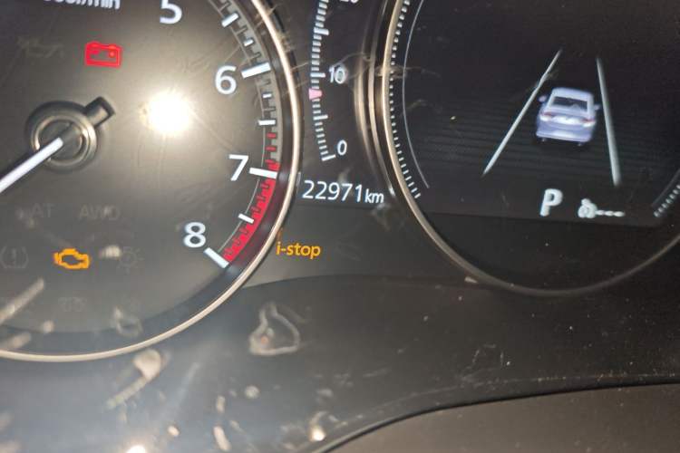 Used Mazda 3 Axela 2021 2.0L Automatic Zhiya Edition Odometer Close Up