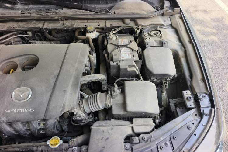 Used Mazda 3 Axela 2022 2.0L Automatic Premium Black Obsidian Edition Engine Bay Left