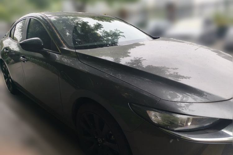 Used Mazda 3 Axela 2022 2.0L Automatic Premium Black Obsidian Edition Front Right 45 Deg