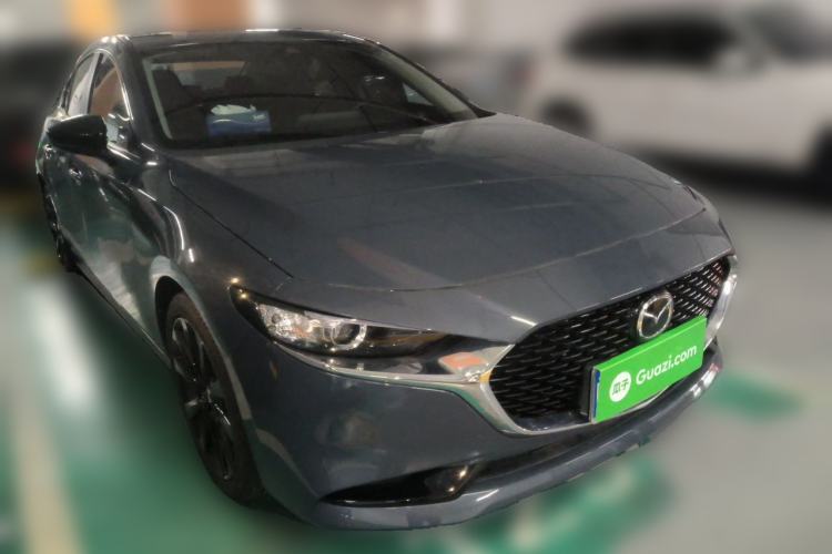Used Mazda 3 Axela 2022 2.0L Automatic Premium Black Obsidian Edition Front Right 45 Deg