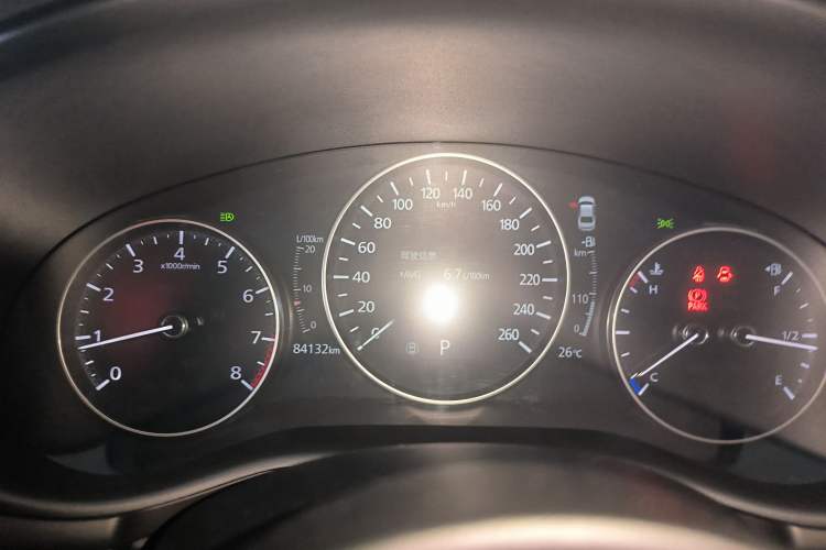 Used Mazda 3 Axela 2022 2.0L Automatic Premium Black Obsidian Edition Instrument Cluster