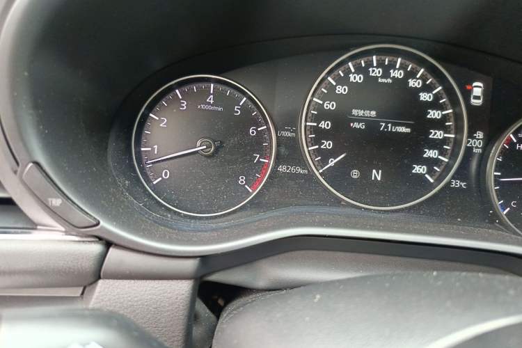 Used Mazda 3 Axela 2022 2.0L Automatic Zhiya Edition Odometer Close Up