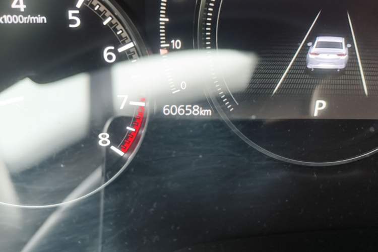 Used Mazda 3 Axela 2022 2.0L Automatic Zhiya Edition Odometer Close Up