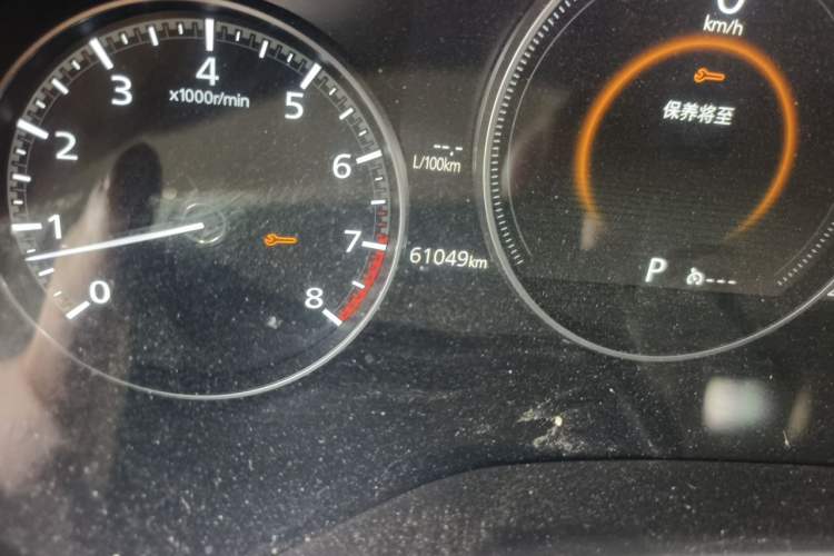 Used Mazda 3 Axela 2022 2.0L Automatic Premium Black Obsidian Edition Odometer Close Up