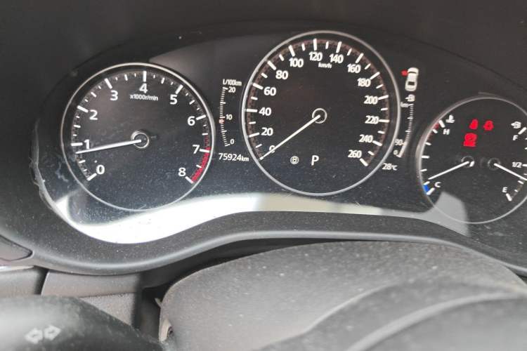 Used Mazda 3 Axela 2022 2.0L Automatic Zhiyao Edition Odometer Close Up