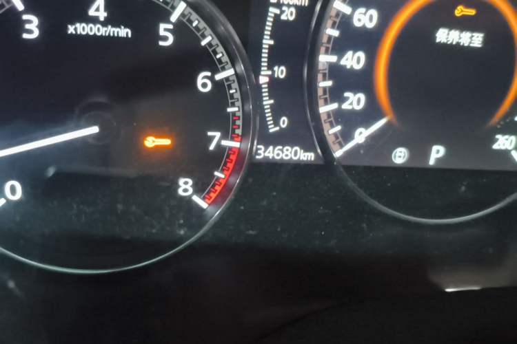 Used Mazda 3 Axela 2022 2.0L Automatic Zhi Rui Edition Odometer Close Up
