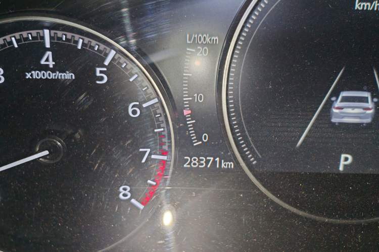 Used Mazda 3 Axela 2022 2.0L Automatic Zhiqing Edition Odometer Close Up