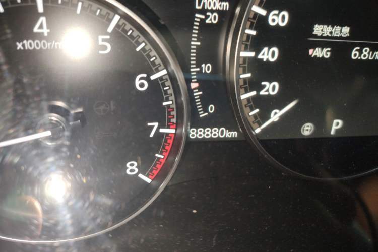 Used Mazda 3 Axela 2022 2.0L Automatic Zhiya Edition Odometer Close Up