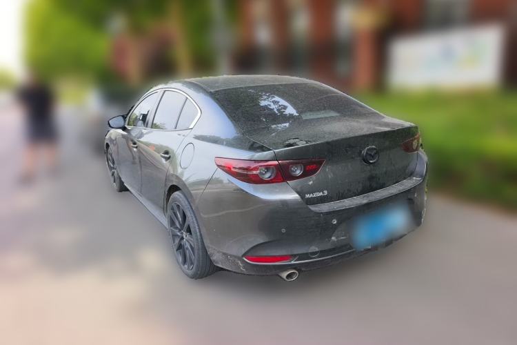 Used Mazda 3 Axela 2022 2.0L Automatic Premium Black Obsidian Edition Rear Left 45 Deg