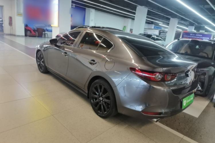 Used Mazda 3 Axela 2022 2.0L Automatic Premium Black Obsidian Edition Rear Left 45 Deg