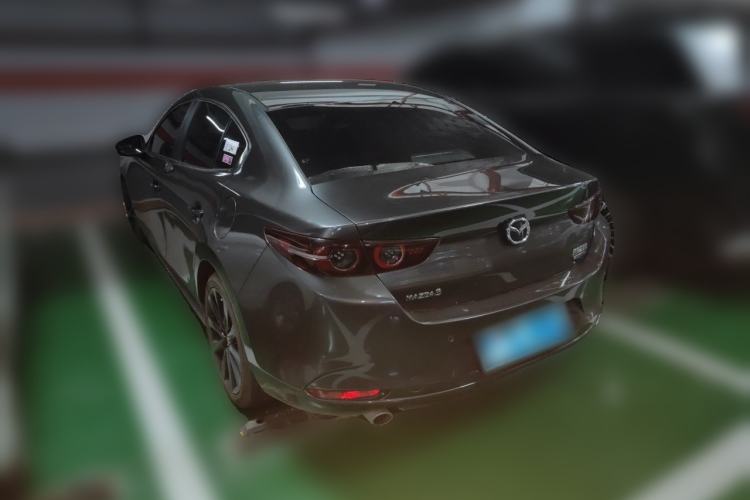 Used Mazda 3 Axela 2022 2.0L Automatic Premium Black Obsidian Edition Rear Left 45 Deg