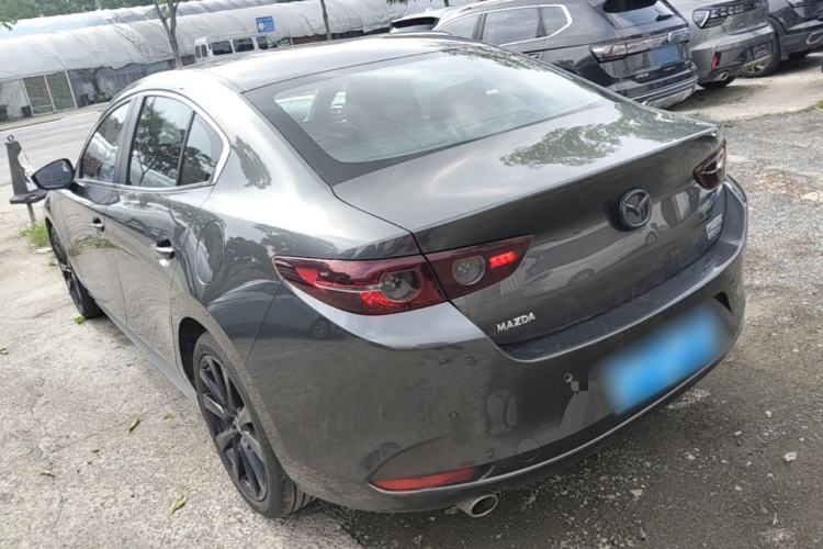 Used Mazda 3 Axela 2022 2.0L Automatic Premium Black Obsidian Edition Rear Left 45 Deg