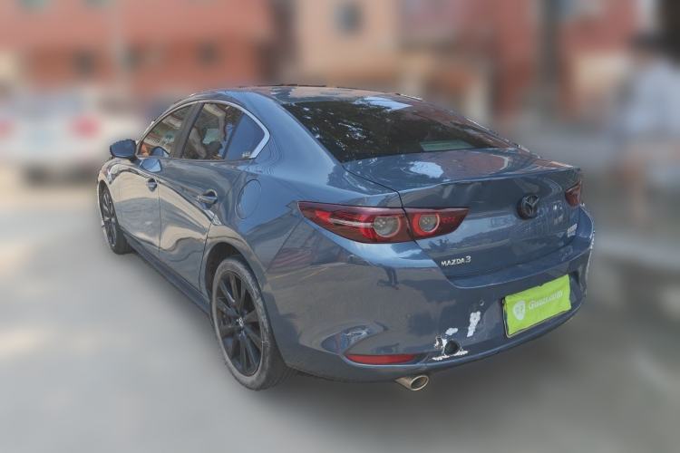 Used Mazda 3 Axela 2022 2.0L Automatic Premium Black Obsidian Edition Rear Left 45 Deg