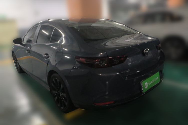 Used Mazda 3 Axela 2022 2.0L Automatic Premium Black Obsidian Edition Rear Left 45 Deg