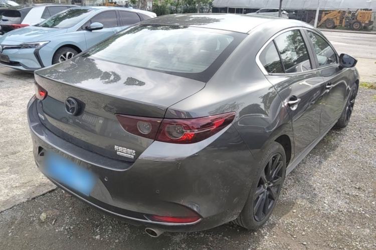 Used Mazda 3 Axela 2022 2.0L Automatic Premium Black Obsidian Edition Rear Right 45 Deg