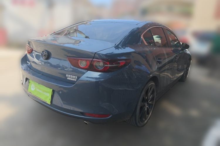Used Mazda 3 Axela 2022 2.0L Automatic Premium Black Obsidian Edition Rear Right 45 Deg