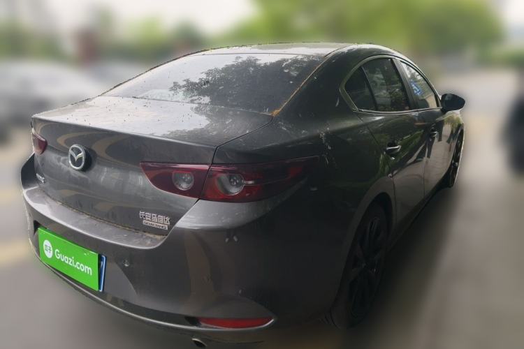 Used Mazda 3 Axela 2022 2.0L Automatic Premium Black Obsidian Edition Rear Right 45 Deg