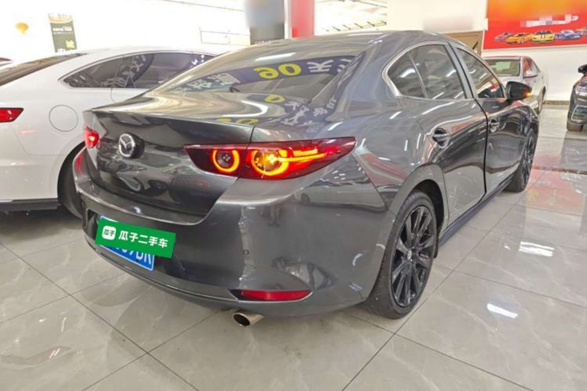 Used Mazda 3 Axela 2022 2.0L Automatic Zhi Rui Obsidian Edition Rear Right 45 Deg