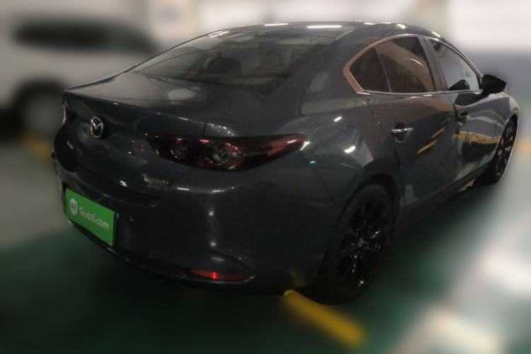 Used Mazda 3 Axela 2022 2.0L Automatic Premium Black Obsidian Edition Rear Right 45 Deg