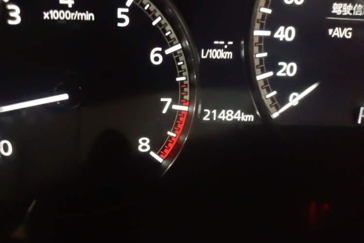 Used Mazda 3 Axela 2022 2.0L Automatic Zhiya Edition Odometer Close Up