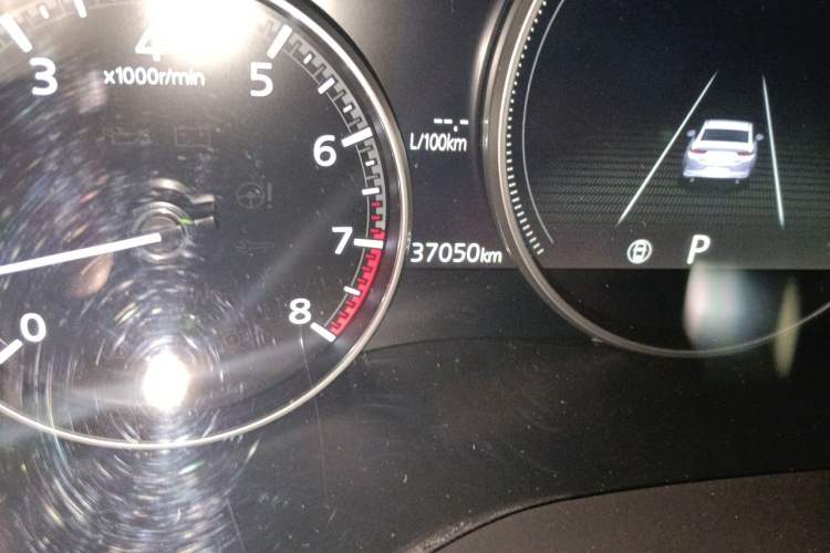 Used Mazda 3 Axela 2022 2.0L Automatic Zhiya Edition Odometer Close Up