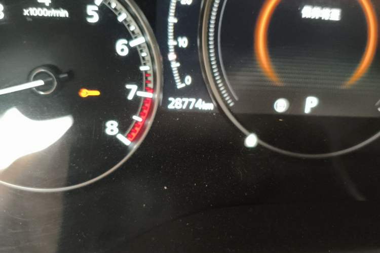 Used Mazda 3 Axela 2022 2.0L Automatic Zhi Rui Edition Odometer Close Up