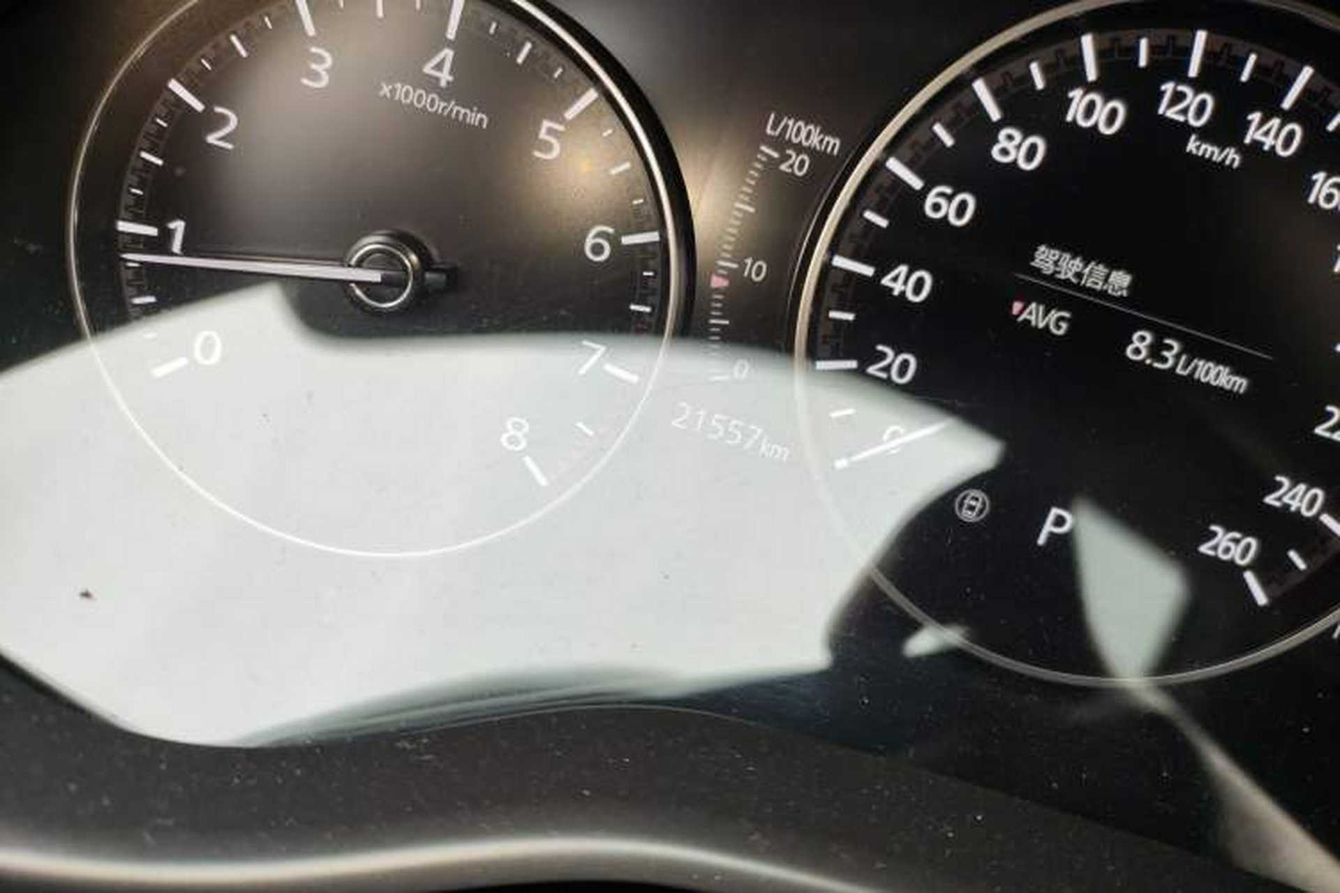 Used Mazda 3 Axela 2022 2.0L Automatic Zhi Rui Edition Odometer Close Up