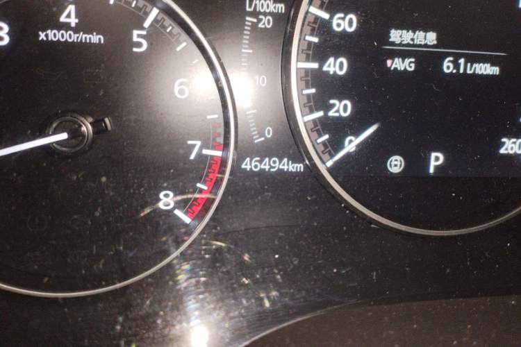 Used Mazda 3 Axela 2022 2.0L Automatic Zhiya Edition Odometer Close Up