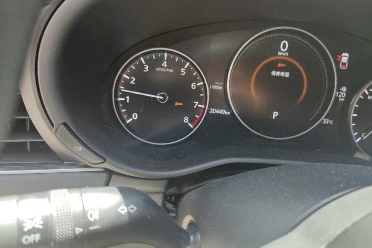 Used Mazda 3 Axela 2022 2.0L Automatic Zhiqing Edition Odometer Close Up