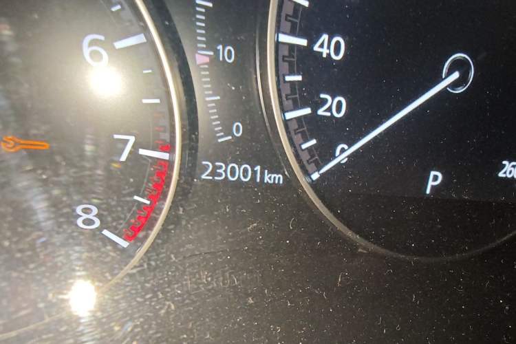 Used Mazda 3 Axela 2022 2.0L Automatic Zhiqing Edition Odometer Close Up
