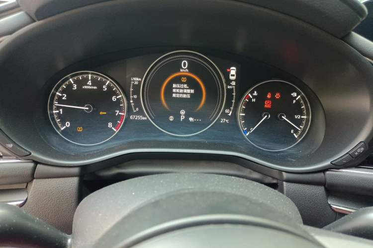 Used Mazda 3 Axela 2022 2.0L Automatic Premium Black Obsidian Edition Odometer Close Up