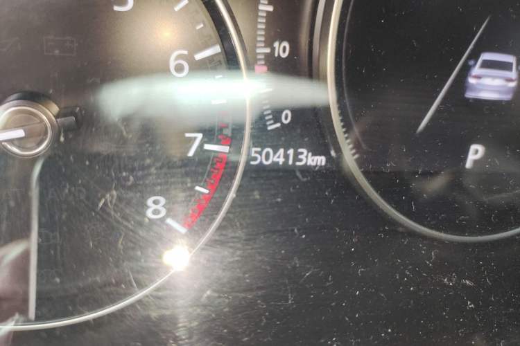 Used Mazda 3 Axela 2022 2.0L Automatic Zhiya Edition Odometer Close Up