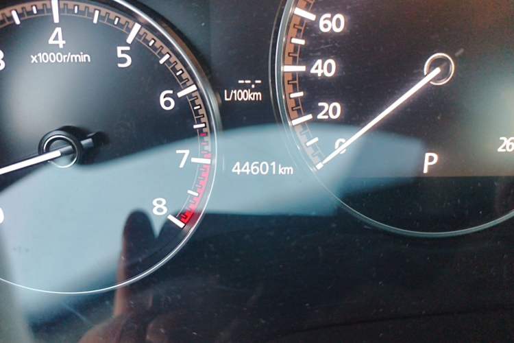 Used Mazda 3 Axela 2022 2.0L Automatic Zhiqing Edition Odometer Close Up