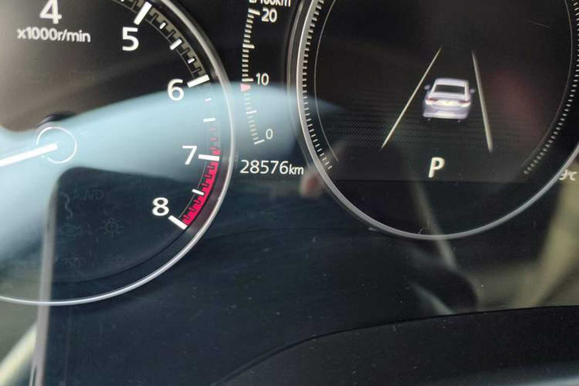 Used Mazda 3 Axela 2022 2.0L Automatic Zhiqing Edition Odometer Close Up